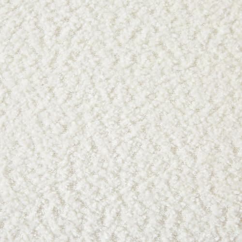 Upholstered Chaise Lounge Indoor for Living Room Bedroom Office Chaise Lounge Sofa：Boucle Fabric Modern Leisure Sofa Recliner Chair Sleeper Indoor (Boucle Cream)