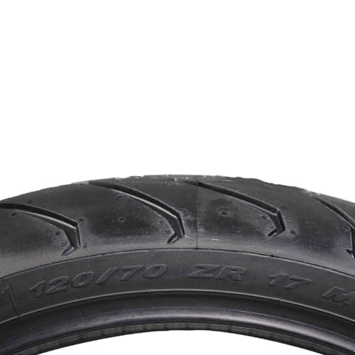 Pirelli Angel ST 120/70ZR17 (58W) Front Motorcycle Tire – High-Performance Sport Touring Tire for Enhanced Grip, Durability & Stability – Fits Sport & Touring Bikes