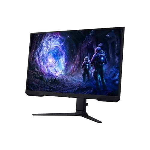 Samsung 27" Odyssey G5 (G51F) Gaming Monitor - QHD (1440P), 180Hz, 1ms, AMD FreeSync, HDR10, Height Adjustable Stand, Black Equalizer, Virtual Aim Point, Auto Source Switch+, LS27FG512ENXZA