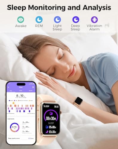 Health Fitness Tracker Smart Watch with 24/7 Heart Rate Blood Oxygen Blood Pressure Monitor Sleep Tracker 128 Exercise Modes Step Calorie Counter Pedometer IP68 Waterproof for Women Men Android iOS