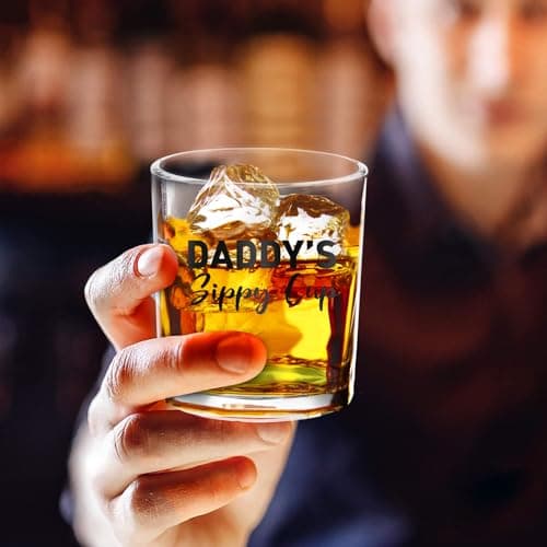 Christmas Birthday Funny Gag Gift Ideas for Expecting Father First New Dad - Bourbon Scotch Presents Christmas Dad Gifts for New Dad Boyfriend Husband Men from Daughter Wife B0CQBXCP93