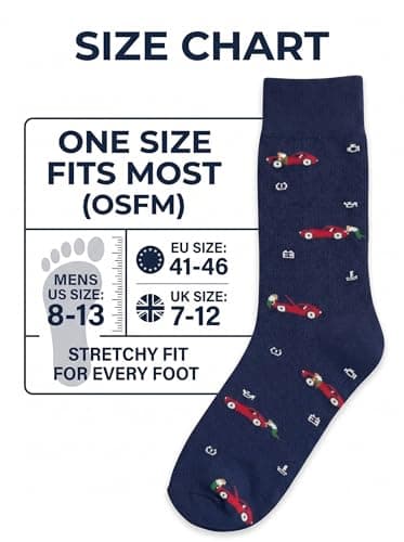 Socks with Frustrated Tennis/Pickleball Player/Fishing/Drinker Design, Novelty Cotton Socks for Men, 8-13 B0G8W88399