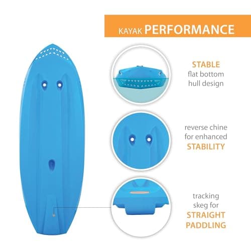 Lifetime Lifetime Shark Youth Kayak with Paddle