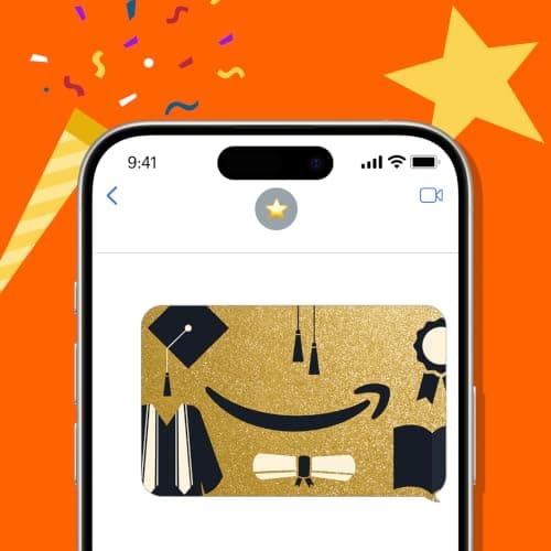 Amazon eGift Card - Celebration - (Instant Email or Text Delivery)