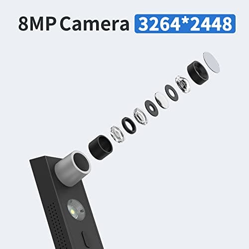 CZUR Lens800 Pro 8MP Portable Document Scanner & Document Camera, Travel-Friendly Mobile PDF Scanner, Capture Size A4, Fast Scan 1s/Page, Easy-to-Use OCR, for Mac & Windows