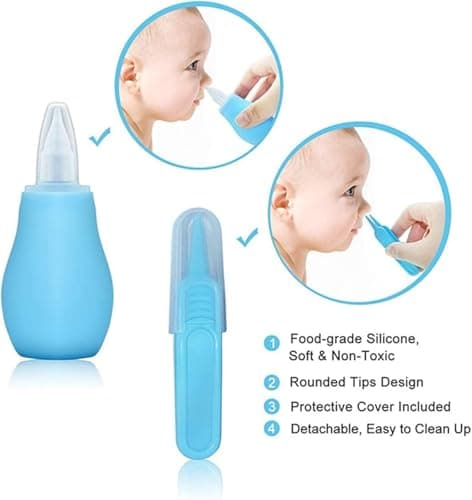 Baby Grooming Kit, Infant Safety Care Set with Hair Brush Comb Nail Clipper Nasal Aspirator,Baby Essentials Kit for Newborn Girls Boys B0B8NKVDJH