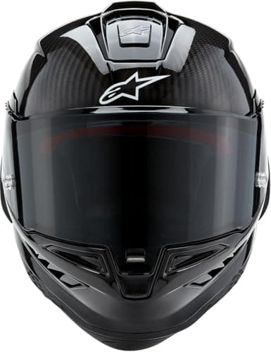 Alpinestars Supertech R10 Solid Helmet, Carbon Shell, CE-Certified, Advanced Ventilation & Fit