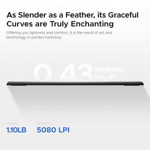 Graphic Drawing Tablet, Digital Sketch,Design for PC and Computer/Pad-12 Hot Keys, Compatible Windows/MAC/Android,The Adjustable Ergonomic Stand,16384 Upgrade Levels Battery-Free Pen,ienRon 10x6.25