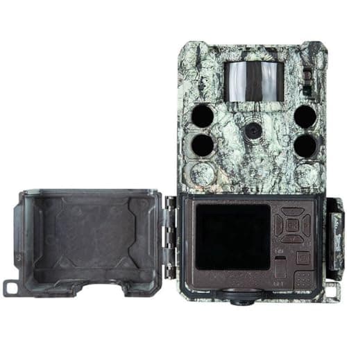 Bushnell Trail Camera CORE S-4K, No-Glow Game Camera with 4K Video and 1.5” Color Viewscreen