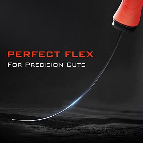 KastKing Intimidator Bait Knife and Filet Knives, Ultra-Sharp G4116 German Stainless-Steel Blades, Fresh or Saltwater, Non-Slip Handle, Durable Storage Bag, and Honing Rod