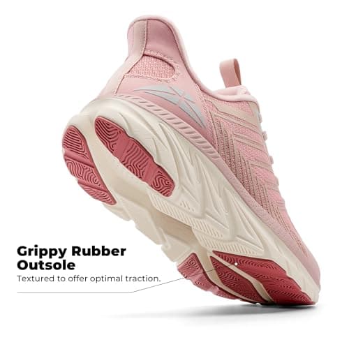 ALLSWIFIT Women's Slip On Walking Shoes Running Comfortable Tennis Breathable Non Slip Athletic Gym Workout Cross Training Fashion Sneakers