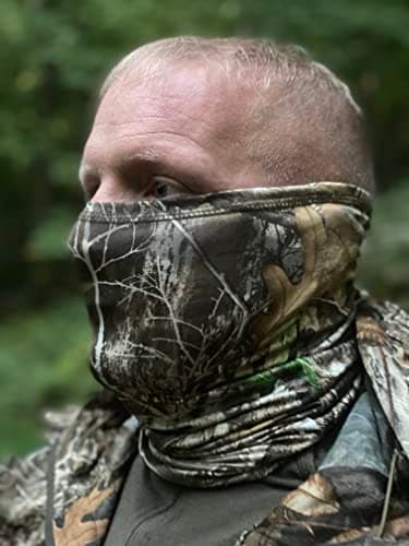 North Mountain Gear Camouflage Neck Gaiter For Hunting - Moisture Wicking