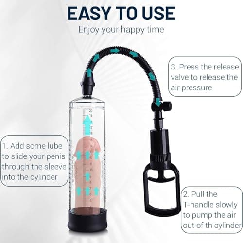 Men's Growth Pump with Strong Suction Vacuum Pump with ED Screen Powerful Electric Vacuum Pump Inch Adjustable Men's Underwear Set Training Tools to Be a Bigger Men 4104451