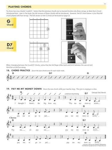 Essential Elements for Guitar Book 1 | Beginner Guitar Method with Chords, TAB, and Music Theory | Step-by-Step Lessons for Students and Teachers | Easy Guitar Songbook with Popular Songs