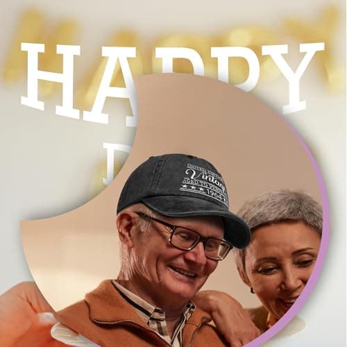 Birthday Gifts for Him Her, Ideal Gifts for Men Women, Vintage Hat