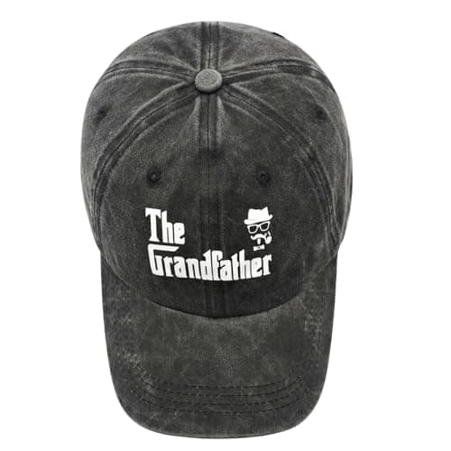 Gifts for Grandfather, Grandpa Hat, Grandfather Father Day Christmas Birthday Gift Ideas, Adjustable Baseball Cap