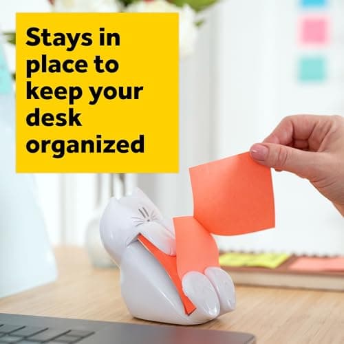 Post-it Pop-up Note Dispenser Cat Design 3x3 in 1 Dispenser/Pack (CAT-330 White)