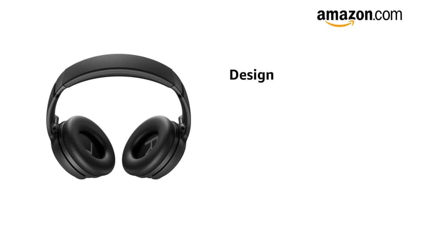 Bose QuietComfort Wireless Noise Cancelling Headphones, Bluetooth Over Ear Headphones with Up to 24 Hours of Battery Life, Black (Renewed)