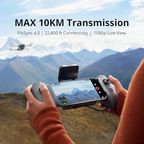 Potensic ATOM 2 Fly More Combo Drone with Camera Under 249g 8K Photo 4K HDR Video AI Track and Charging Hub (APM2530221) + 64GB Card + Sling Backpack + Landing Pad + Cleaning Kit +More(19pc Bundle)
