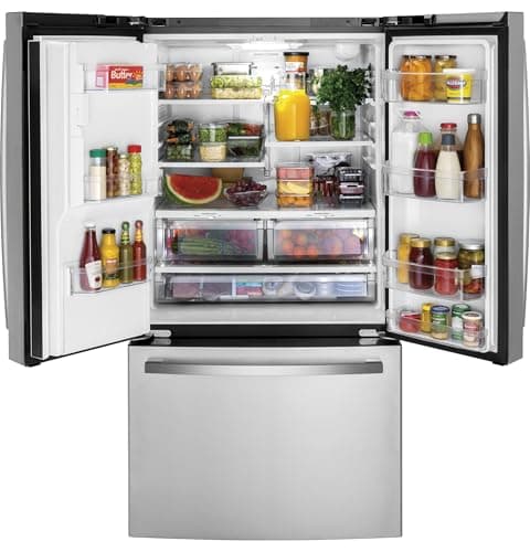 GE 25.6 Cu. Ft. Fingerprint Resistant French-Door Refrigerator