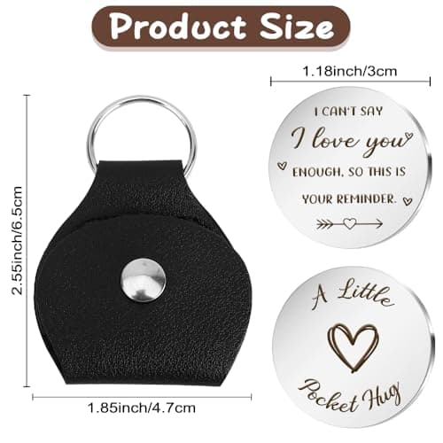 Pocket Hug Token Gifts for Men Women Boyfriend Girlfriend Valentine Gift Inspirational Gift Graduation Birthday Gift