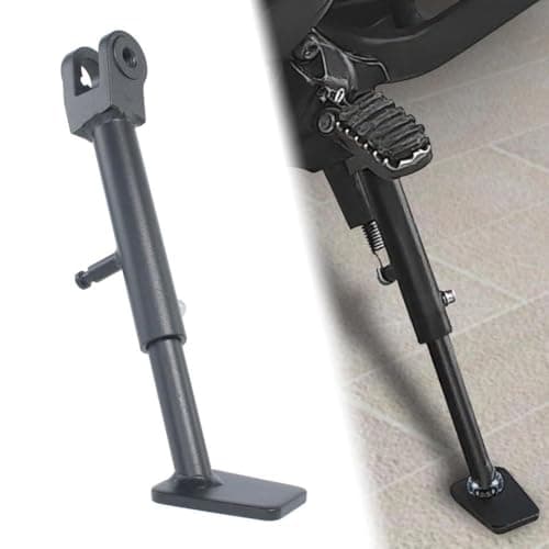 Adjustable Motorcycle Kickstand Side Stand Foot Parking Bracket Compatible with 1000cc Sport Bikes 2008-2025 Models