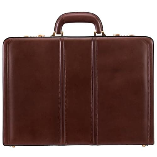 McKLEIN Leather 3.5" Attaché Briefcase- DALEY