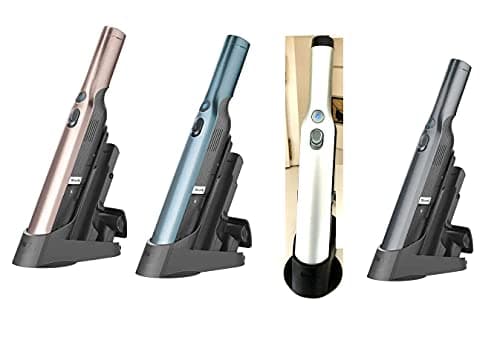 Shark WV201 WANDVAC Handheld Vacuum (Renewed) Lightweight at 1.4 Pounds with Powerful Suction, Charging Dock, Single Touch Empty and Detachable Dust Cup (WV201BLK Black)