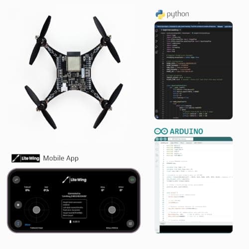 LiteWing - ESP32 based Programmable Drone Development Board without Battery for Makers, Developers and Educators (Ready to Fly)