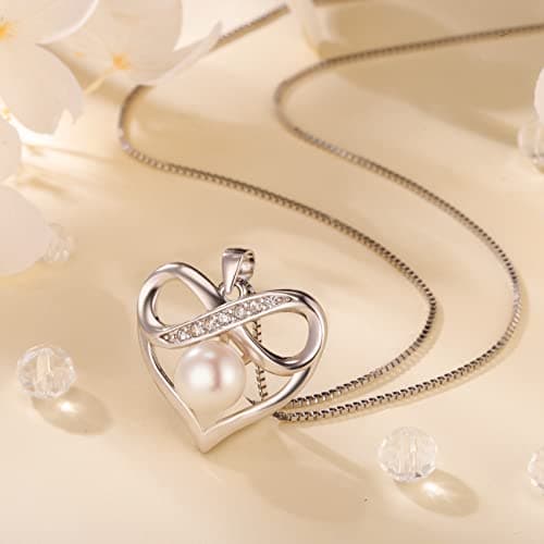 Pearl necklaces Gifts for women gifts for mom gifts for wife gifts for grandma gifts for her gifts, Valentines Day gifts Mothers Day Gifts Christmas day gifts, Birthday Gifts Anniversary