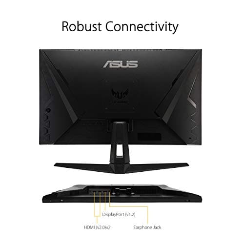 ASUS TUF Gaming 27" 2K HDR Monitor (VG27AQ1A) - QHD (2560 x 1440), IPS, 170Hz (Supports 144Hz), 1ms, Extreme Low Motion Blur, Speaker, G-SYNC Compatible, VESA Mountable, DisplayPort, HDMI