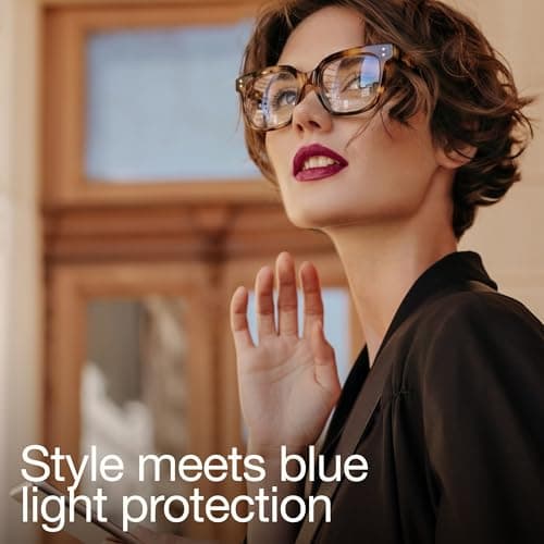 miyya Blue Light Glasses for Women & Men – Oversized UV & Blue Light Blocker Chunky Frames, All-Day Comfort, Stylish Eyewear