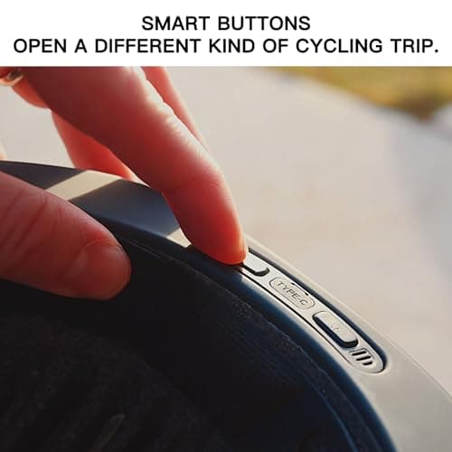 Bike Helmet with Bluetooth, Smart Bike Helmet for Adults Men Women with Built-in Speakers, Auto Brake Blinker, Front and Rear LED Turn Signals Remote Control, Smart Cycling Helmet.