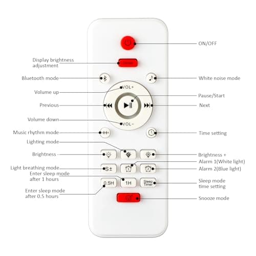 Kangtaixin Wake Up Light Alarm Clock for Kids, LED Table Bedsides Lamp with Sunrise Simulation, Sleep Aid, Snooze, Bluetooth Speaker, Night Light for Bedroom Decor, Birthday, Christmas Gift