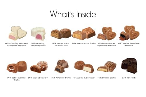 Luxury Milk Chocolate Truffles Gift Box, 18-Piece Assorted Belgian-Style Chocolates, Mother’s Day Gift For Mom, Date Night Desserts, Birthdays And Anniversaries B0FSQWWTV7