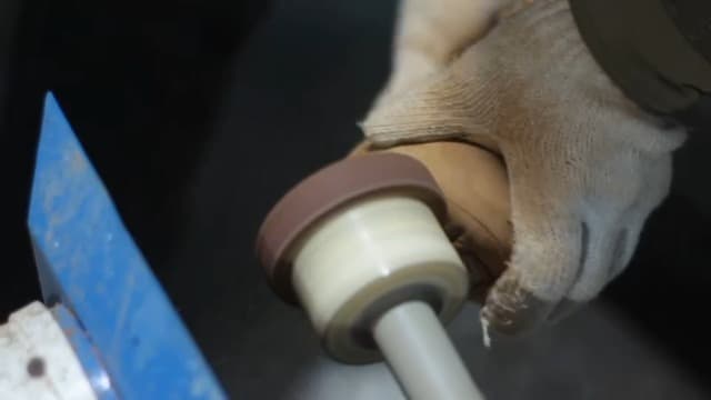 Jacata Men's Water Resistant Leather Work Boot Rubber Sole Construction Oil Resistant Utility Industrial Boots