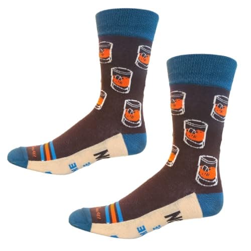 If You Can Read This Bring Me Some Bourbon Men's Socks | Bourbon Gift for Men Funny Novelty Fashion Dress Socks | Unique Gifts for Bourbon Whiskey Lovers B07V3ZYSLZ