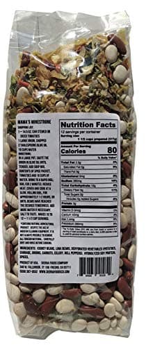 Sierra Soups Healthy, Hearty, All Natural and Gluten Free Soups - 3 Pack Assortment: Fresno Fog Split Pea, French Style 5 Bean & Mama Sorrenti’s Minestrone. Includes Soup Spoon