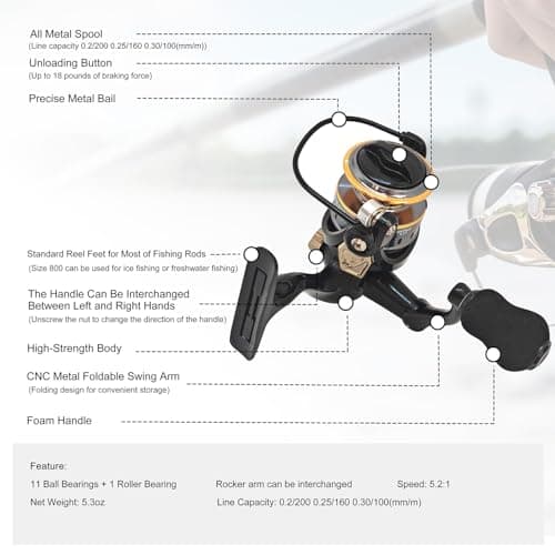 Portable 4.9Ft Telescopic Small Short Fishing Rod and Reel Combos, Shrink 13in Fishing Pole with Bag Line Hook Bait for All Season Fishing in Rivers, Lakes, Rafts, etc.