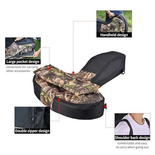 Crossbow Case Soft with Sling Strap Crossbow Bag for Outdoor Hunting
