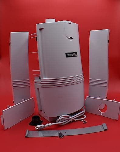 InterVac CondoVac Wall-Mounted Central Vacuum System | UL-Certified, Made in USA | Compact Built-in Vacuum for Condos, Townhomes, Apartments, and Garages