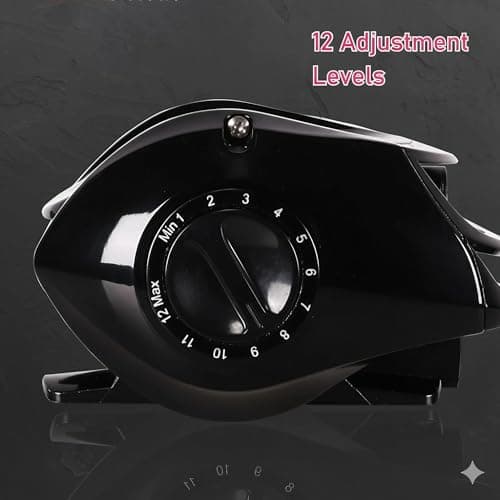 Metal + Nylon Baitcasting Reel - 7.2:1 High-Speed, Metal Spool, Dual Magnetic Brake, 8kg Drag, Long-Casting Anti-Backlash Lure Reel for Bass & Multi-Species Fishing