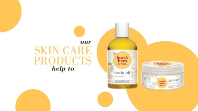 Burt's Bees Mama Belly Butter Stretch Mark Cream for Pregnancy Massages Body & Reduces Scar Appearance, Prenatal & Postnatal Tummy Skin Care, Shea Butter & Vitamin E Rich Formula, 6.5 Oz Tub