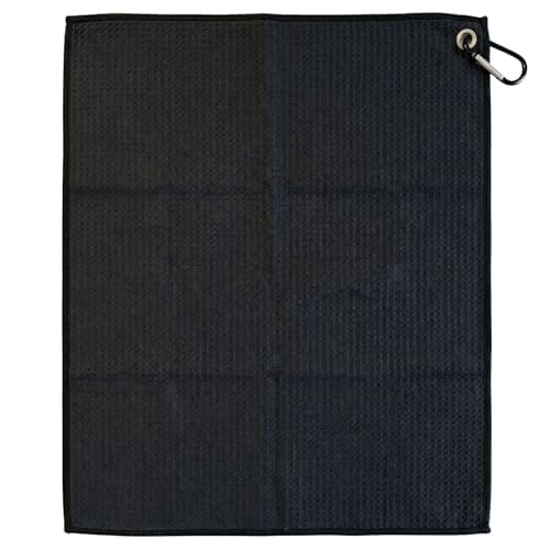 SHANKITGOLF Golf Towel for Golf Bag Microfiber with Clip, Funny Cleaning Cloth for Balls & Clubs, Premium Accessories, Gift for Men, Golfers, Dad
