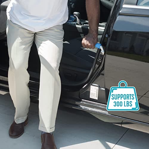 Able Life Vehicle Support Handle and Mobility Aid, Portable Car Assist Grab Bar for Sit-to-Stand Assistance, Ideal for Seniors and Adults, Durable Door Handle Support with Ergonomic Design