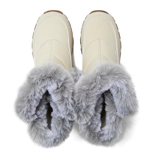 Lands' End Expedition Waterproof Insulated Womens Snow Boots, Lace Up or Slip On Winter Boots for Women, Medium or Wide Width Sizes 6 to 11, Black, Brown, Blue, White or Grey Winter Shoes