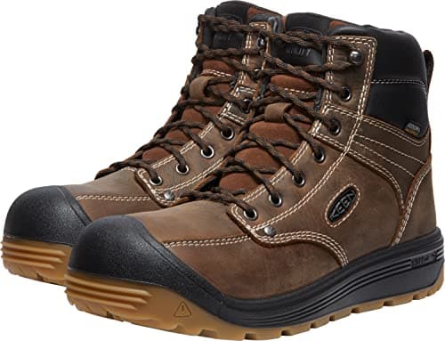 KEEN Utility Men's Fort Wayne 6" Waterproof Soft Toe Wedge Work Boot
