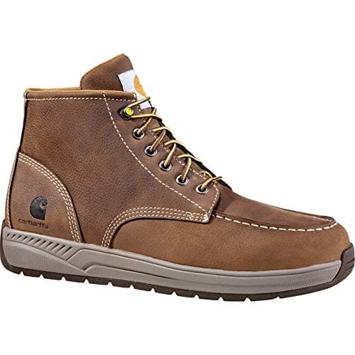 Carhartt Men's Cmx4023 4" LTWT Pt Moc Toe Caswedge Work Boot