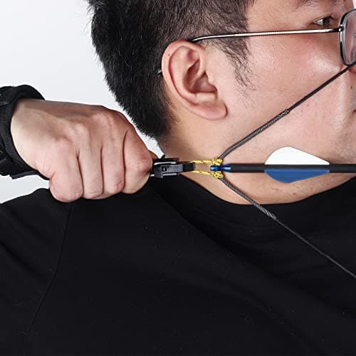 Archery Bow Release for Compound Bow Youth Bow Trigger 360° Adjustable Wrist Release Aids for Adults Hunting Shooting Accessories