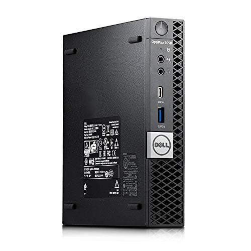 Dell OptiPlex 7050 Micro Computer, Intel Quad Core i5-6500T up to 3.1GHz, 16G DDR4, 256G SSD, Windows 11 Pro 64 Bit (Renewed)